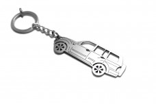 Keychain Mitsubishi Pajero Wagon III 1999-2006 - (type STEEL)
